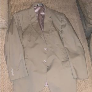 tan dress coat